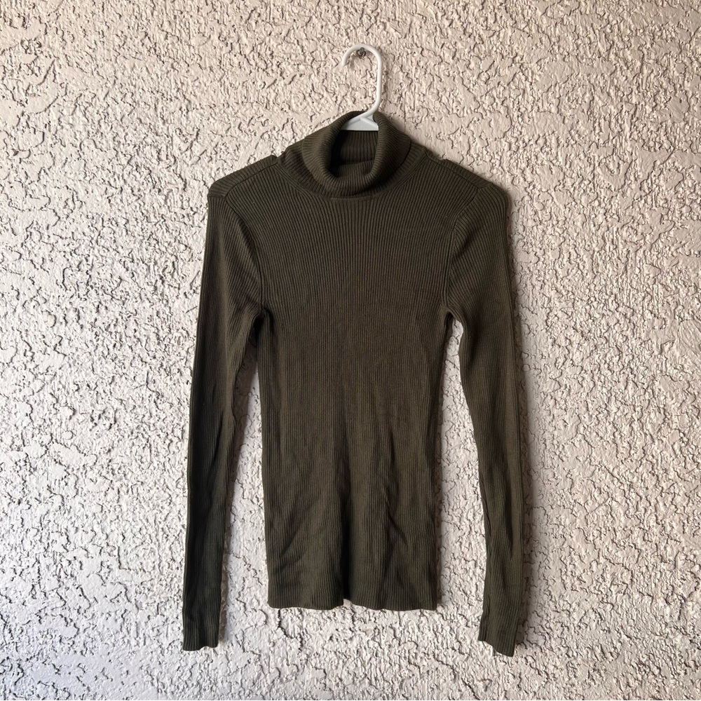 Forest Green Turtle Neck